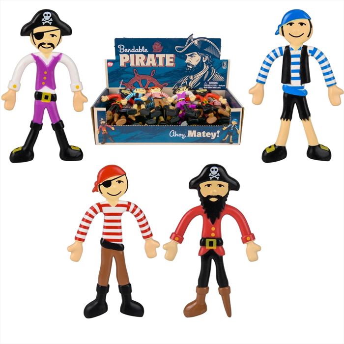 TR88218 Bendable Pirate 3 3/4"